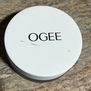 OGEE The Brush Cleanser in White Compact Jar with Logo